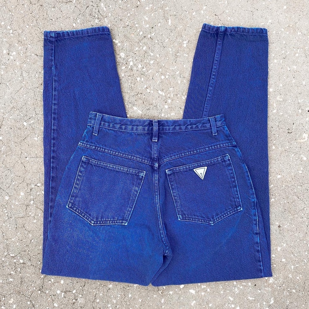 Vintage Guess Georges Marciano navy/indigo jeans💙